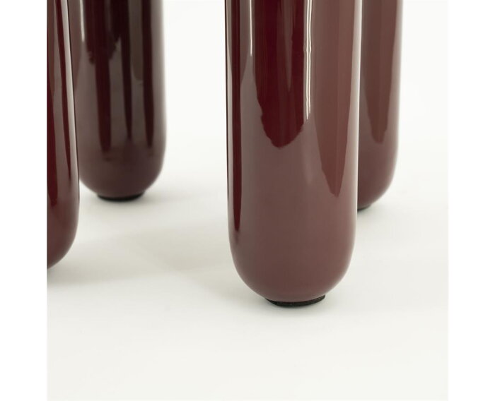 Side table Balloon 43x43cm - rood | BY-BOO