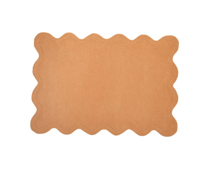 by fonQ Scallop Vloerkleed - Peach - Organisch - 120 x 170 cm