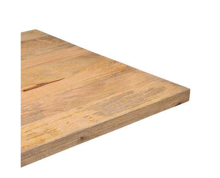 Eettafel Colin Mangohout Rechthoek 5 cm Dik &ndash; 160x90x75 cm