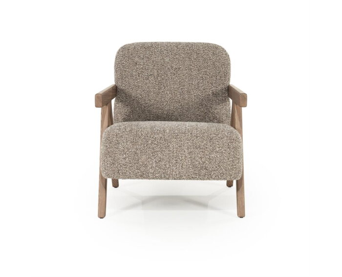 Fauteuil Francis - taupe | Eleonora