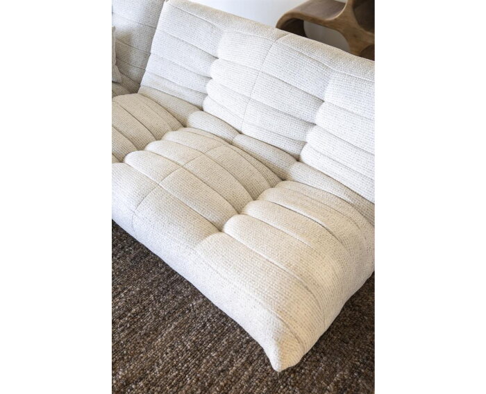 SEVN Rosa modulaire loungebank - Silencio Beige - 246x180 cm - zelf samen te stellen