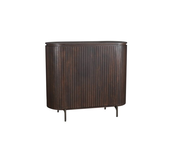 Kabinet kast Solana Bruin Mangohout 115 cm