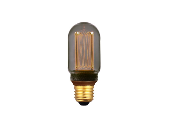 Lichtbron Smoke, 4x11 cm, S340 zwart