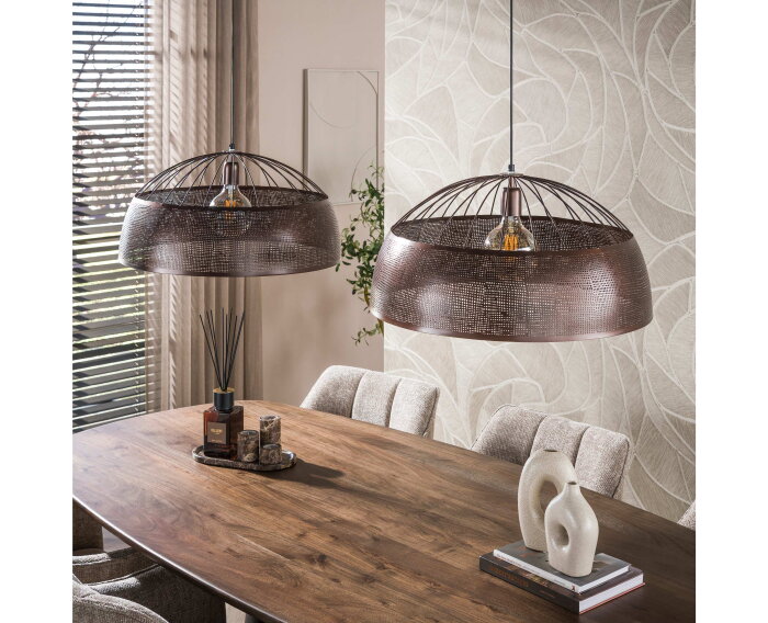 Hanglamp Screen open 2L &Oslash;60 - Antiek koper
