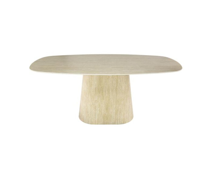 Eettafel 180 Centro - Ceramic Travertine