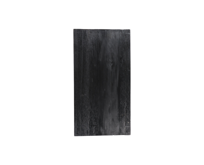 Decoratieve kruk Lawas - 50x27x46 - Zwart - teak