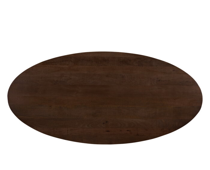 Eettafel Jesper Ovaal 210 cm - Bruin