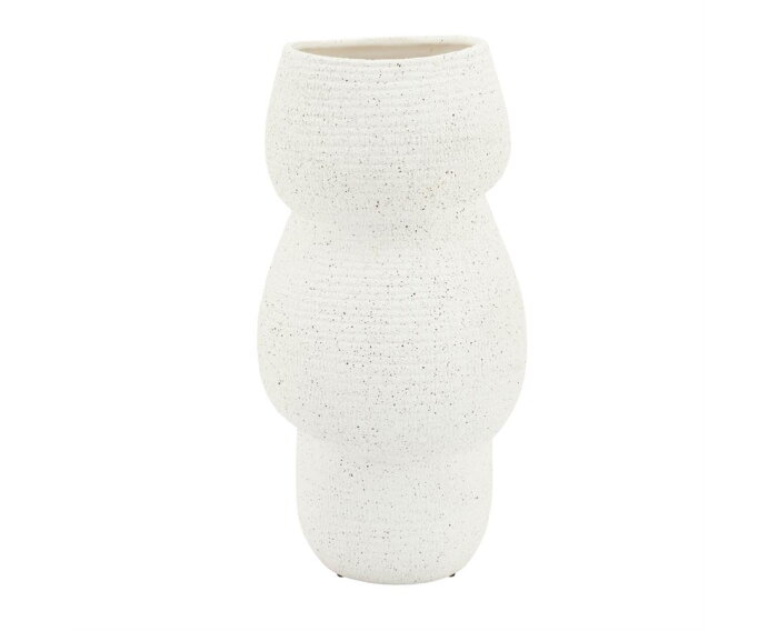 Vase Grava large - off white | BY-BOO