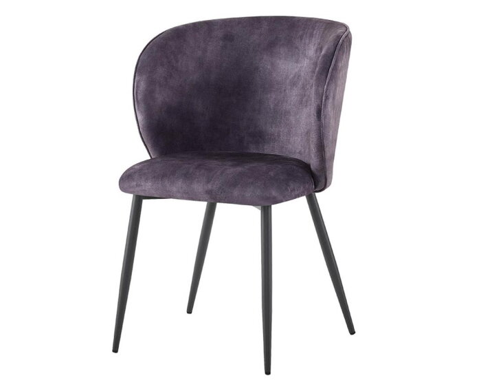 Perano Stoel - fabric Adore 29 Dark grey