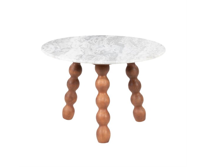 Coffee table Nelo small 60x60cm - bruin | BY-BOO