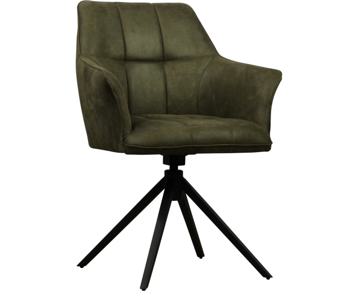 eetkamerstoel Marly draaibaar - Bull Groen