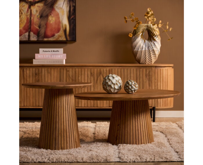 Salontafel | Solana | 50 cm | Naturel