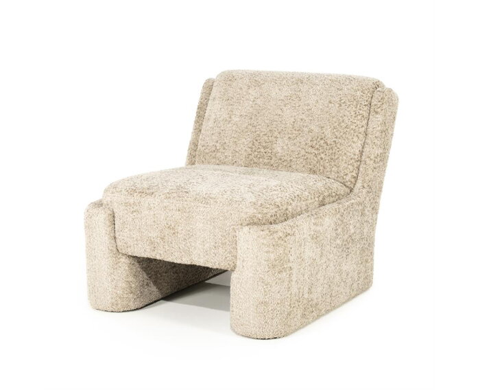 Lounge chair Omla - taupe | BY-BOO
