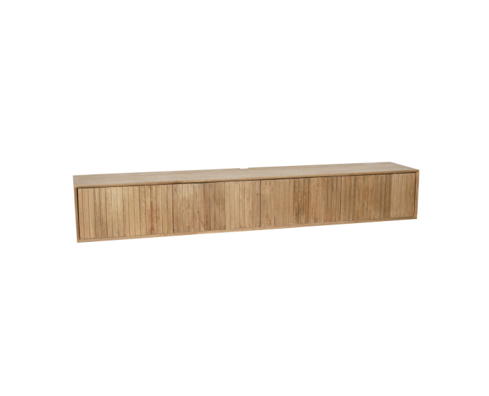 Zwevend tv meubel Madison Naturel | 200 cm