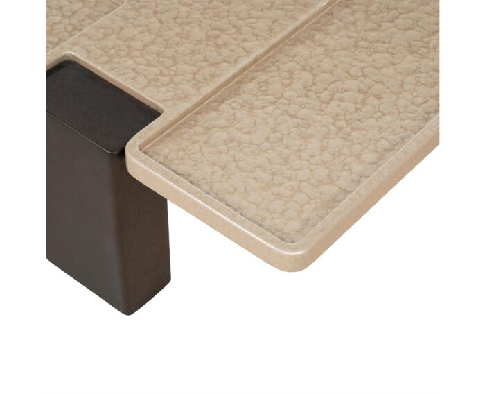 Salontafel Macy 130x85cm - beige | Eleonora
