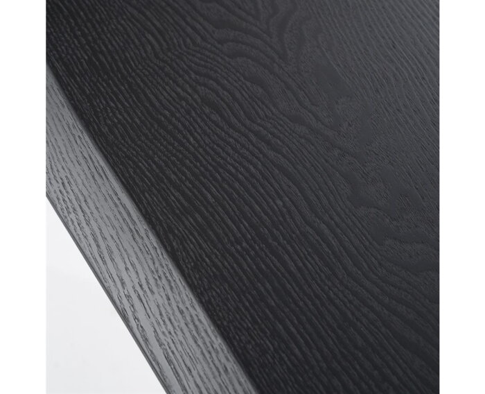 Countertafel Walter 220x80cm - zwart | Eleonora