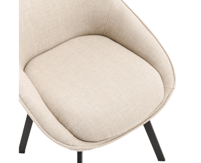 Borgo Stoel - Bjorn 24 beige (draaibaar)