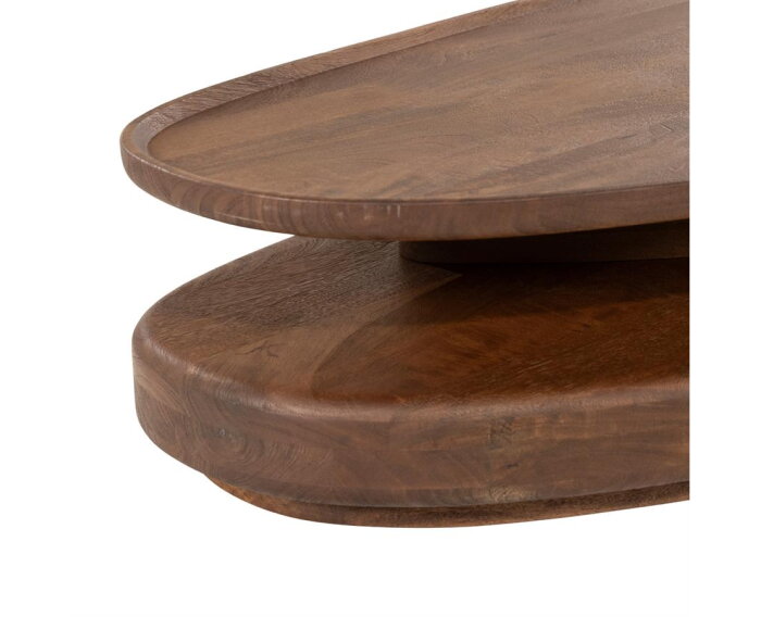 Salontafel Nino 140x65cm - bruin | Eleonora