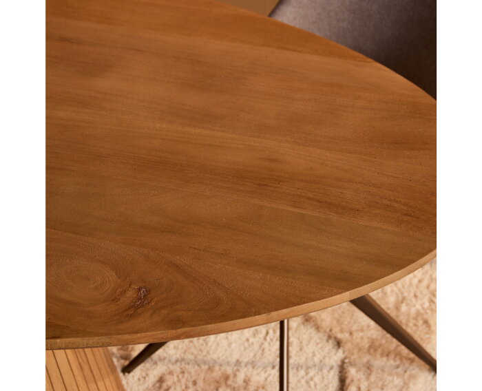 Eettafel Solana | 210 cm | Naturel | Ovaal