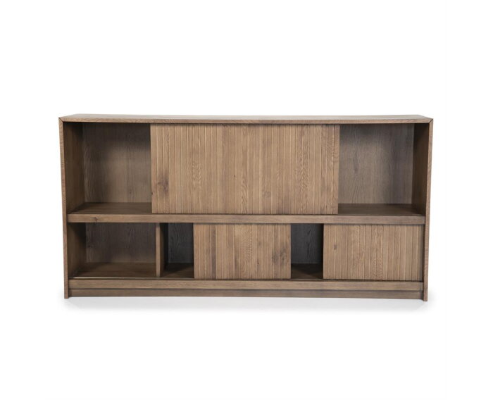 Dressoir Milo 180x42cm - bruin | Eleonora