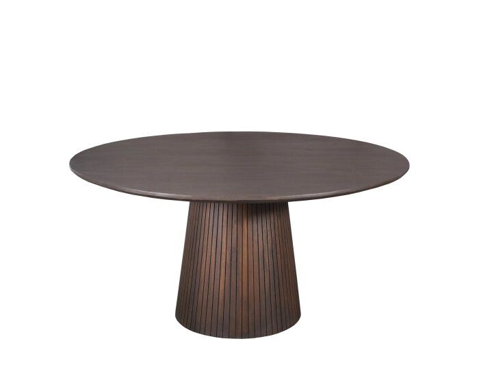 Ronde eettafel Solana Bruin Mangohout 130 cm