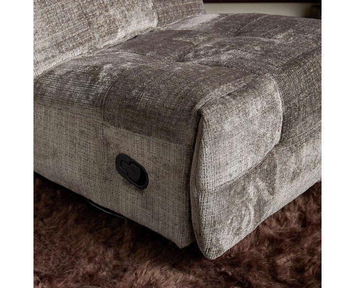 Relaxfauteuil Chill - Draaibaar & Verstelbaar - Cremona stof - Grey - 78&times;97&times;90 cm - Starfurn