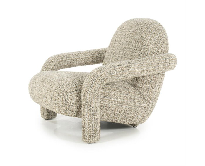 Fauteuil Monica - taupe | Eleonora