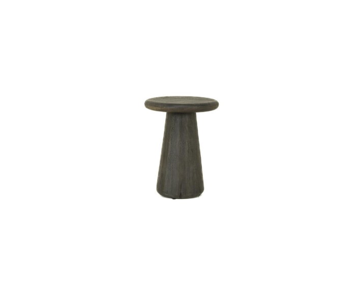 Asti Bijzettafel rond olijfbruin 40 cm