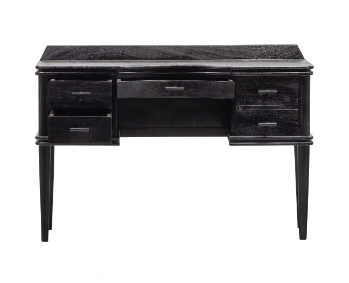 Boudoir Kaptafel Hout Zwart - BePureHome