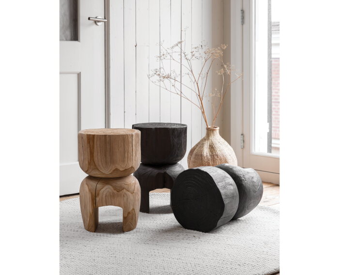 bijzettafel Amber Bruin