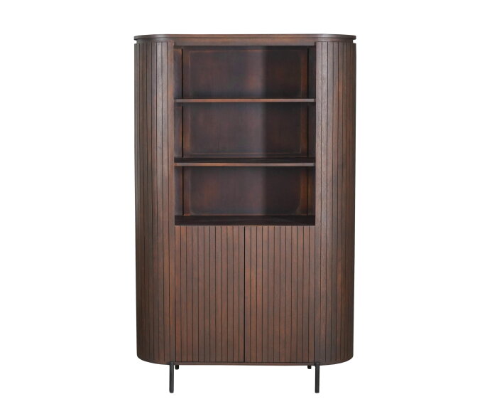 Wandkast Solana Bruin Mangohout 115 cm