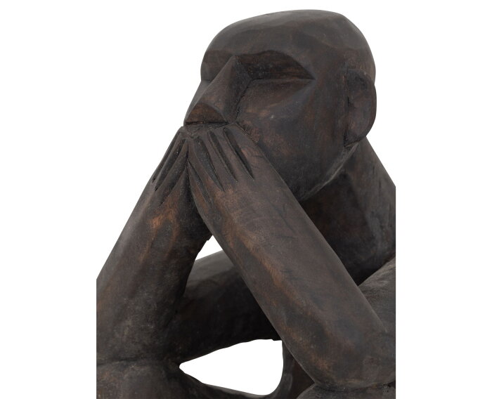 statue Monkey Say nothing