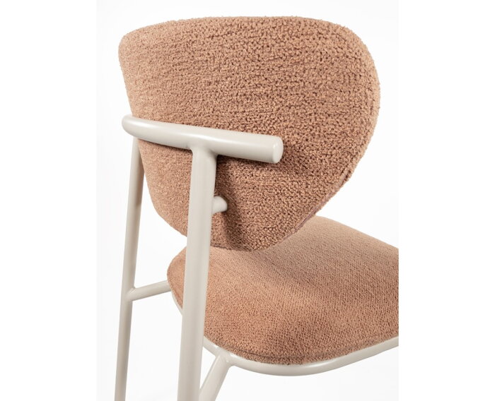 Didi eetkamerstoel - beige onderstel - Gear - Powder 209 - Unique Collection