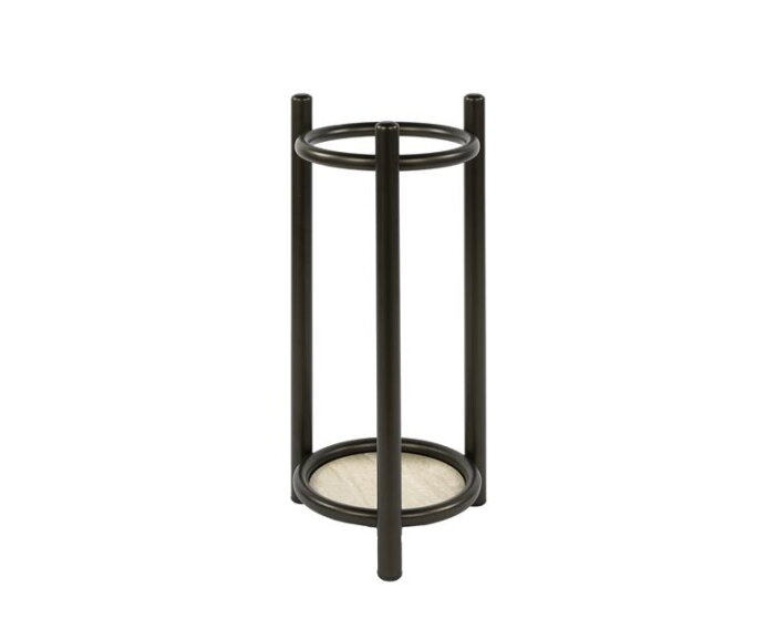 Paraplubak Luno rond - Poedercoat drift brown