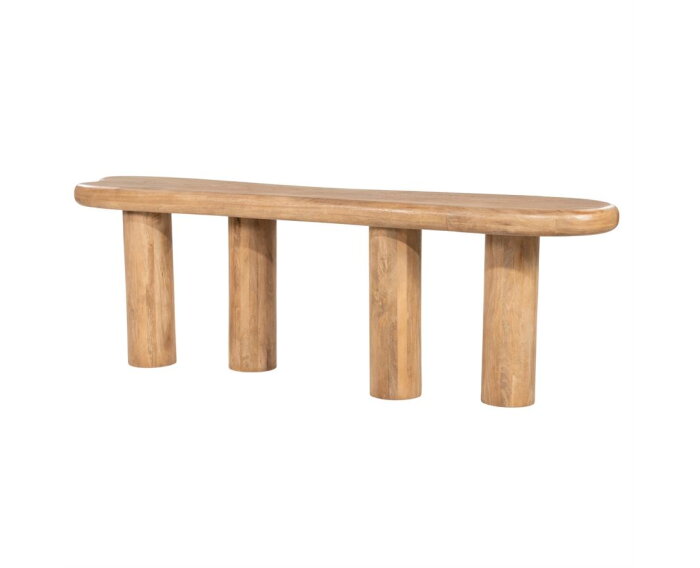 Sidetable Nigel 240x55cm - naturel | Eleonora