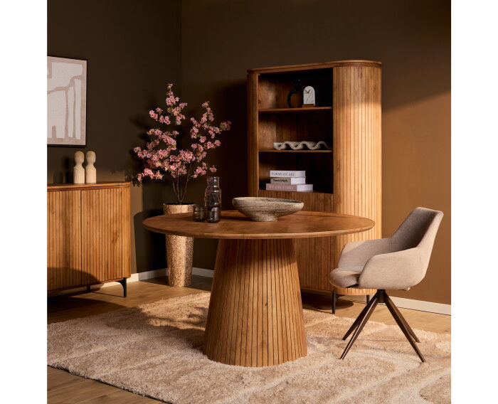 Eettafel Solana | 130 cm | Naturel