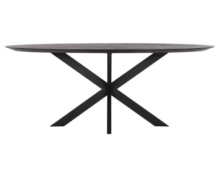 Timeless black eettafel Shape 200 cm