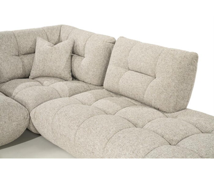 SEVN Esmee modulaire hoekbank Serenity Fossil - 335x245 cm - Zelf samen te stellen