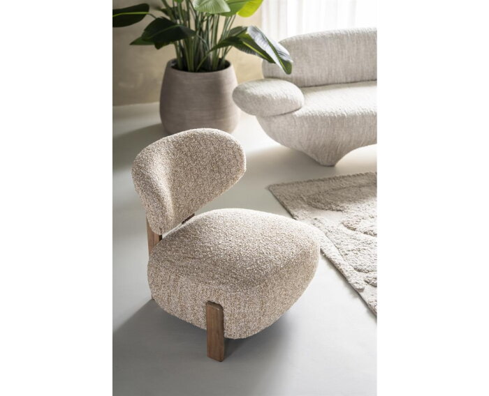 Fauteuil Reza bruin - bay | Eleonora
