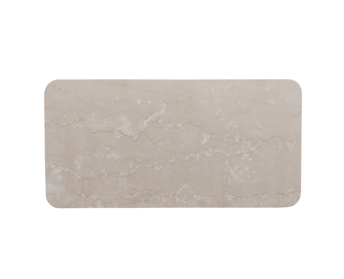 Bovenblad Boekenkast Dallas Beige  Marmer