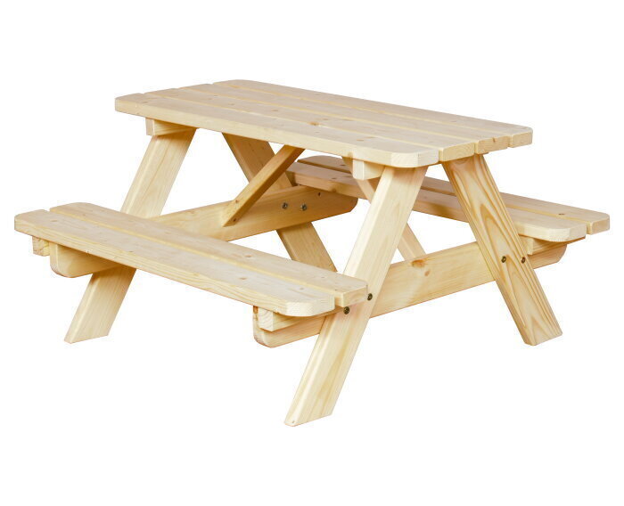 Jimmy kinder picknicktafel naturel