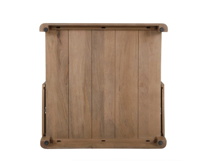 Vierkante Salontafel Dallas Naturel Mangohout 80 cm