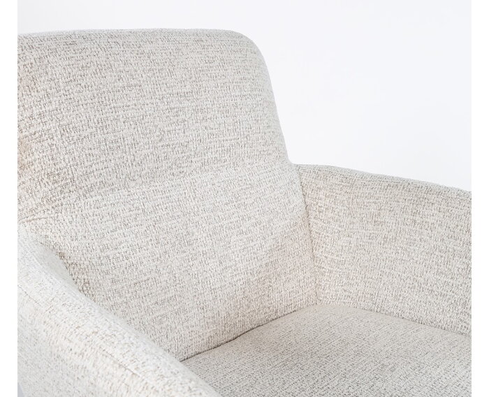 Eetkamerstoel Harry - taupe draaipoot 360 - Present Champagne 120