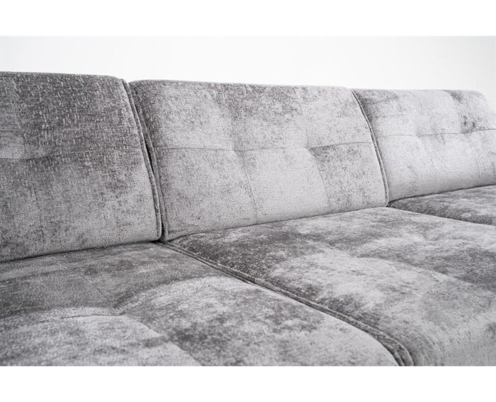 SEVN Milou modulaire hoekbank - U-bank Genesis Iron - 378x241 cm - zelf samen te stellen