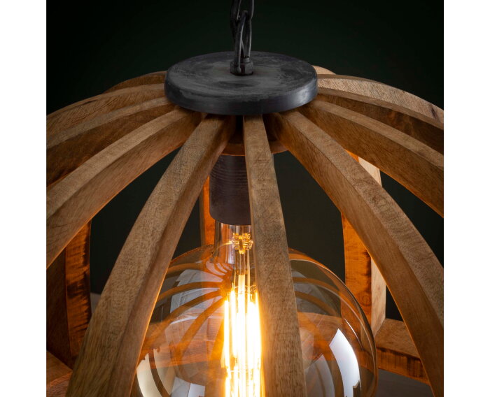 Hanglamp Angel Mangohout &Oslash;60cm - Naturel