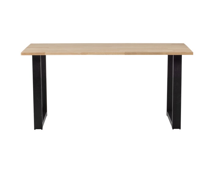 Combi-tablo: Eiken 160x90 & U-poot [fsc] - WOOOD