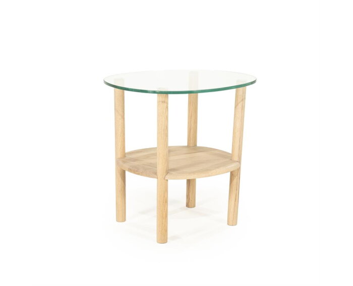 Bijzettafel Cleo 50x45cm - naturel | Eleonora