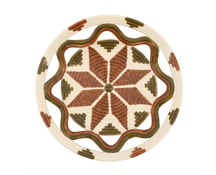 Bowl Vloom 29.5x6.8cm - veelkleurig | BY-BOO