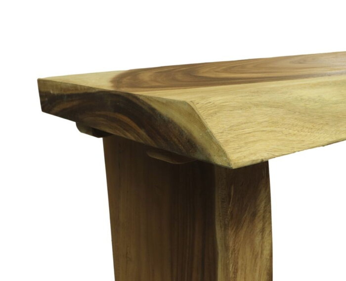 Console tafel - 140x40x80 - Naturel - Munggur