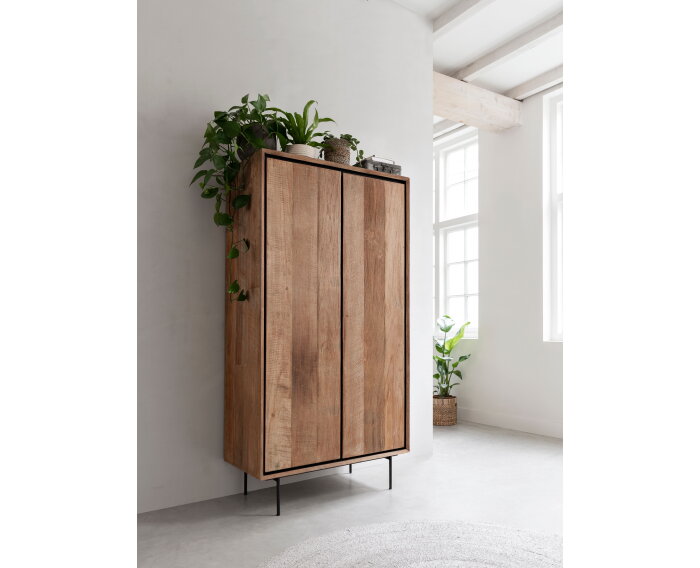 Metropole bergkast laag, 2 deuren